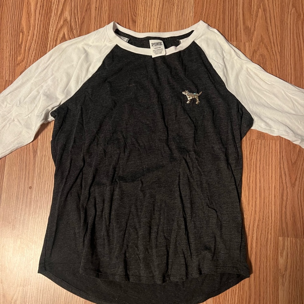 PINK baseball tee